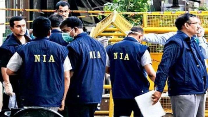 The raids were carried out in connection with the busting