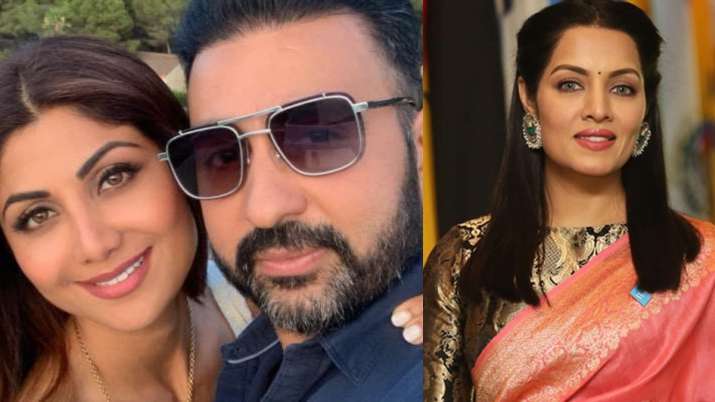 Celina Jaitly, Raj Kundra, Shilpa Shetty