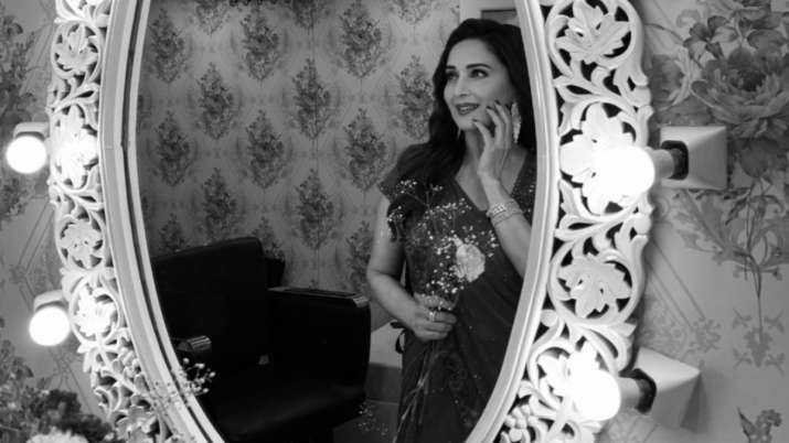 Madhuri Dixit shares beautiful monochrome picture says, 'Sundays are the best to pause & reflect'