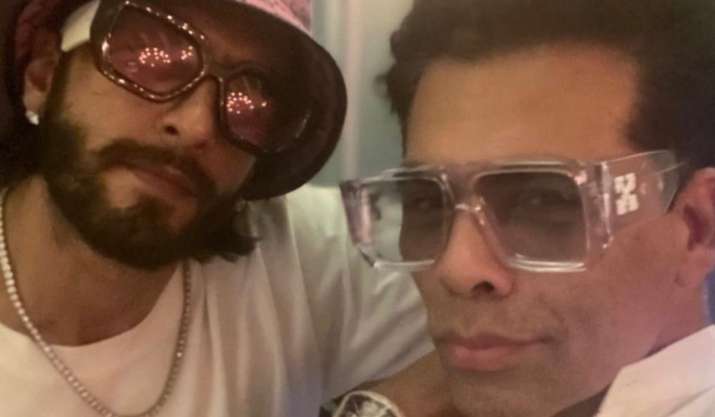 Karan Johar, Ranveer Singh  