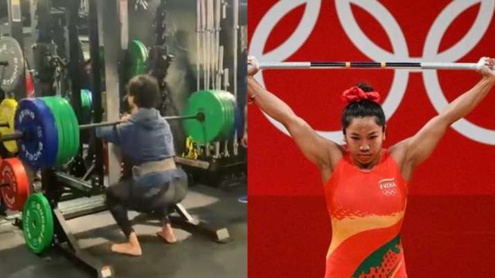 Tiger Shroff gets inspired by Mirabai Chanu, lifts 140 kgs during barbell squats