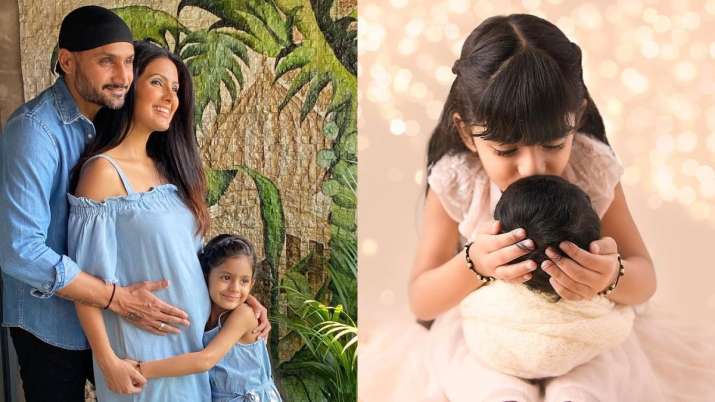 Geeta Basra, husband Harbhajan Singh name their newborn Jovan Veer Singh Plaha. See pic