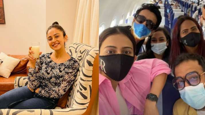 Rakul Preet Singh left for Bhopal to shoot for Doctor Ji;  share photo from plane