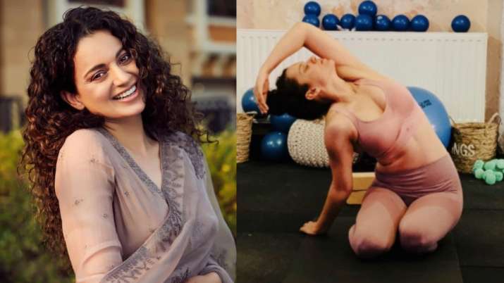 Kangana Ranaut shares glimpse of her 'Dhaakad level fitness', see here