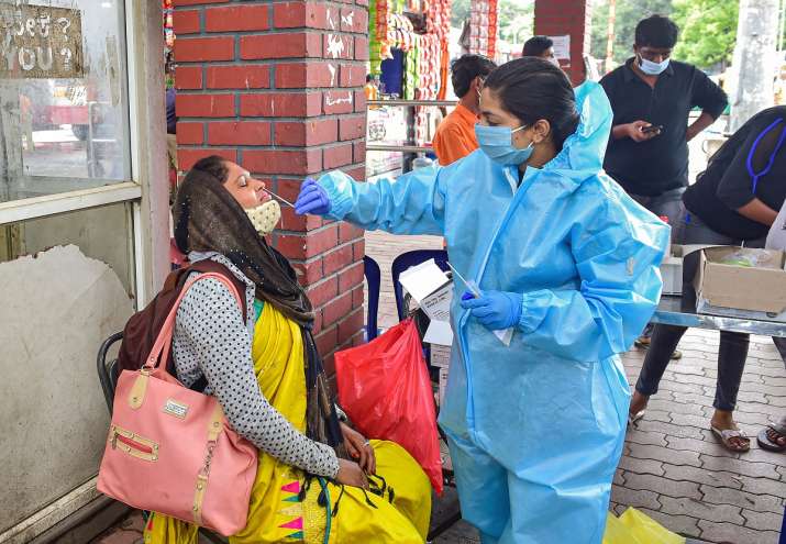 covid targetted sampling in lucknow