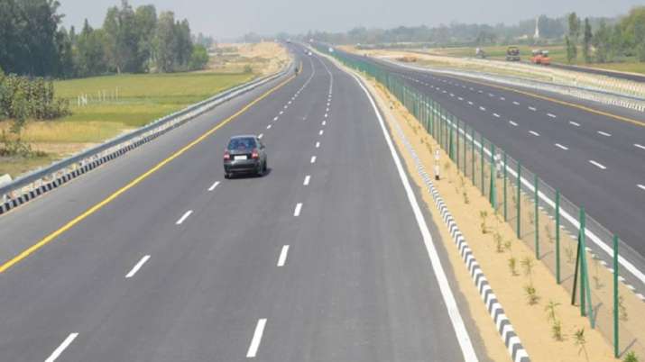 View of PKG-5 of Purvanchal Expressway.