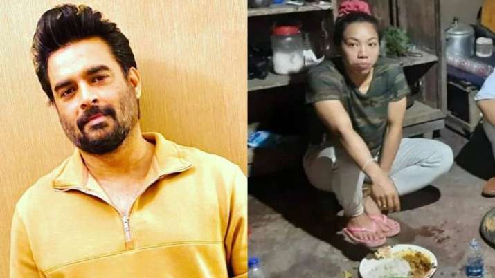 R Madhavan is 'at a loss for words' after seeing Olympian Mirabai Chanu eating on the floor