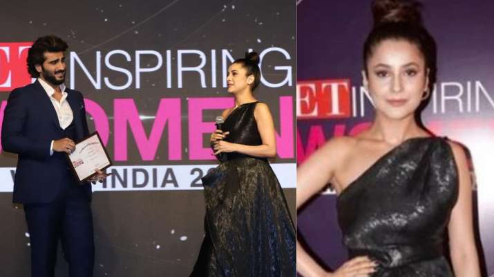 Shehnaaz Gill wins Promising Fresh Face Award, shares gorgeous pictures with Arjun Kapoor