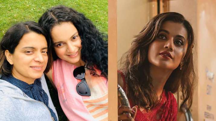 Kangana Ranaut's sister Rangoli Chandel reviews Taapsee Pannu's performance in Haseen Dillruba
