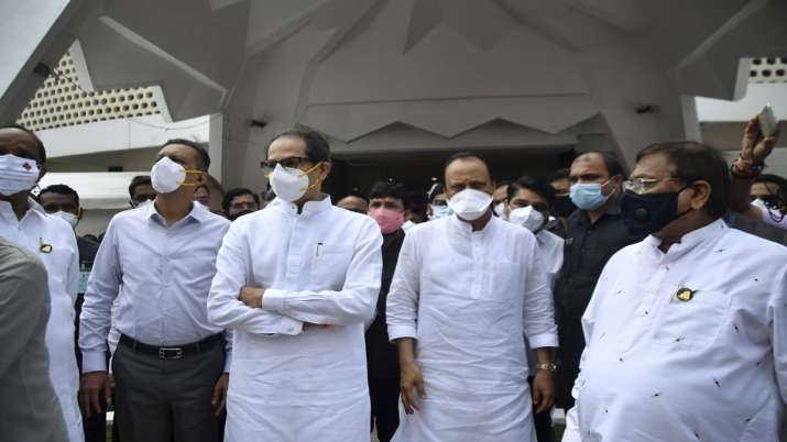 Maharashtra Chief Minister Uddhav Thackeray and Deputy CM