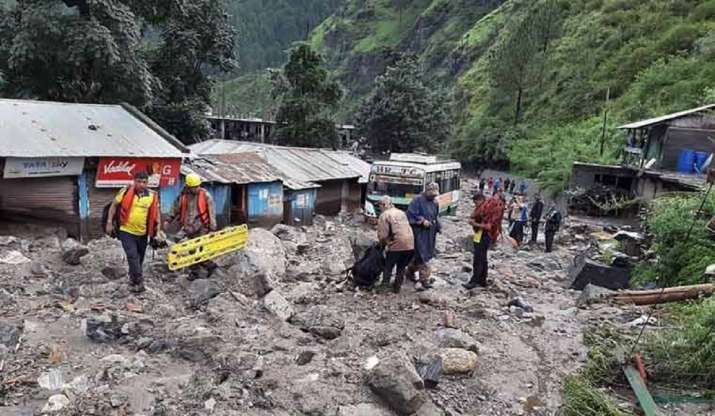 Jammu Kashmir cloudburst
