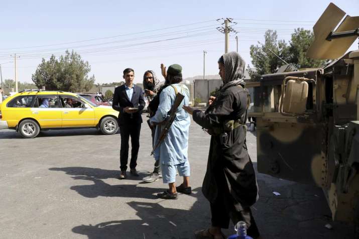 taliban fighters, kabul airport