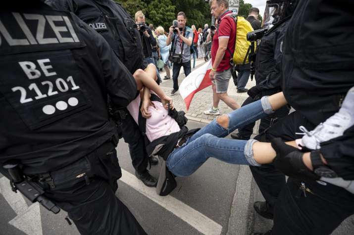 berlin protesters