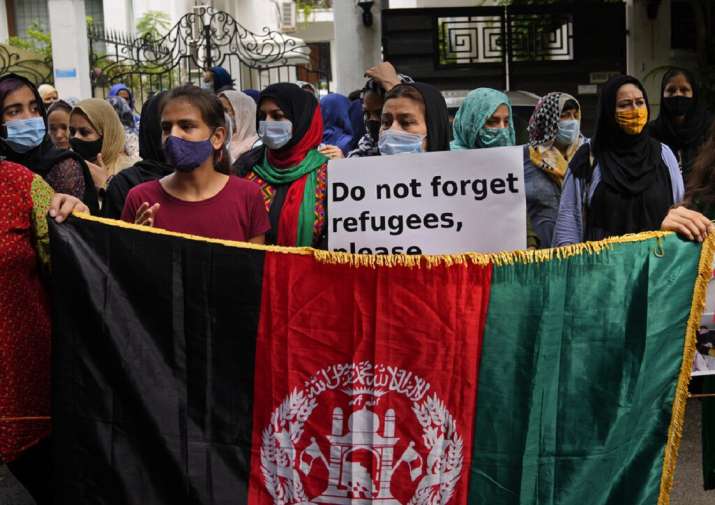 16 Afghan evacuees, who landed in Delhi yesterday, test