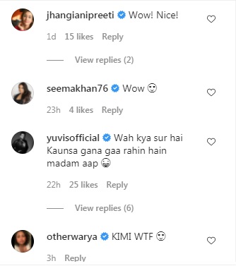 India Tv - Comments on Kim Sharma's post