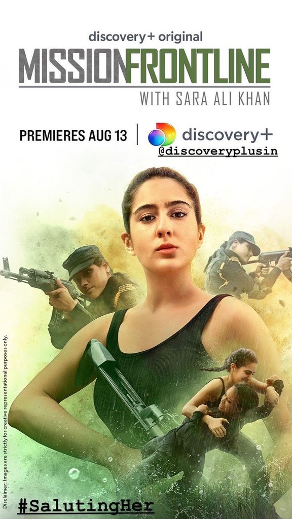 India Tv - Sara Ali Khan unveils her 'Veerangana' look from 'Mission Frontline'