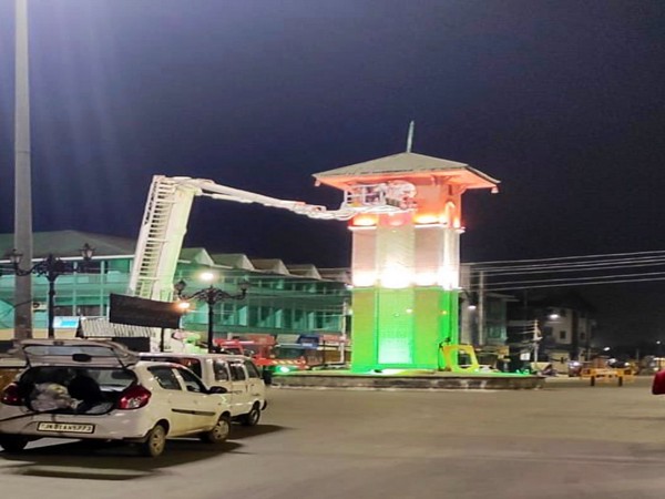 clock tower, tricolor, independence day, kashmir