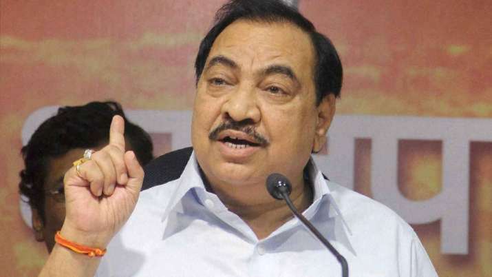 The ED is probing Khadse in an alleged land grab deal of