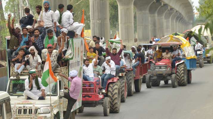 farmers protest