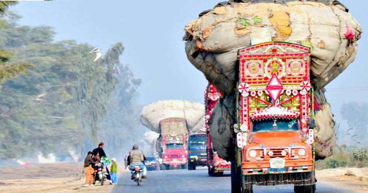 karachi sugar truck