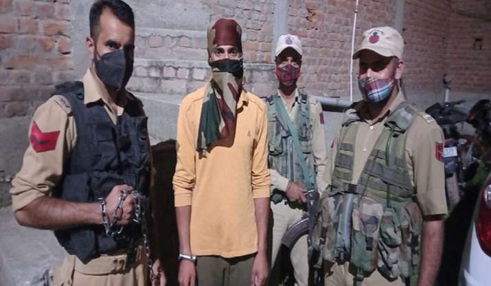 Hizbul Mujahideen terrorist arrested in Jammu and Kashmir