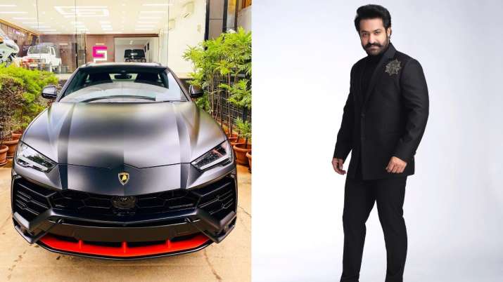 RRR actor Jr NTR became the owner of India's first Lamborghini Urus graphite capsule variant, priced at Rs.  Is
