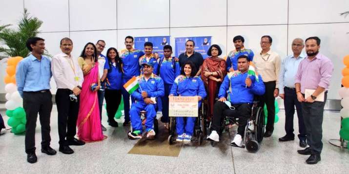 First Batch Of Indian Athletes Leaves For Tokyo Paralympics Amid Warm Send Off Other News India Tv