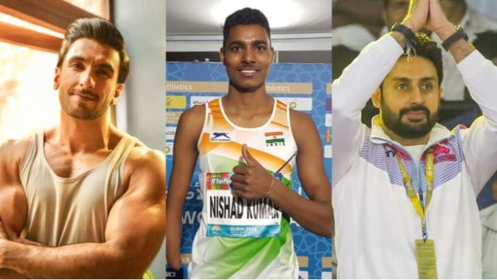 Nishad Kumar wins silver at Paralympics: Ranveer Singh, Abhishek Bachchan & others celebrate India's victory