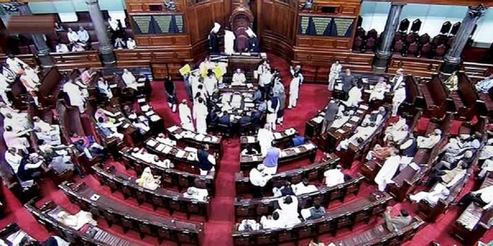 6 TMC MPs suspended from Rajya Sabha for a day