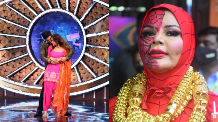 Bigg Boss OTT: Rakhi Sawant goes on 'Bhoot Strike' in Spiderman outfit, after makers invite Sidnaz