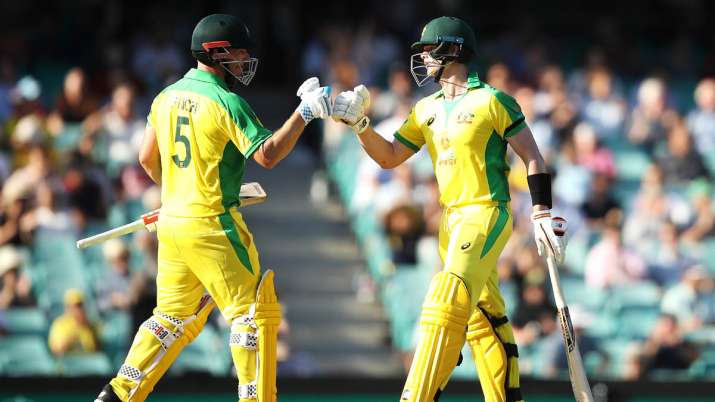Aaron Finch and Steve Smith