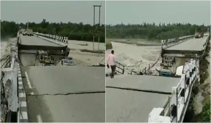 Uttarakhand rains: Rani Pokhari Bridge collapses on