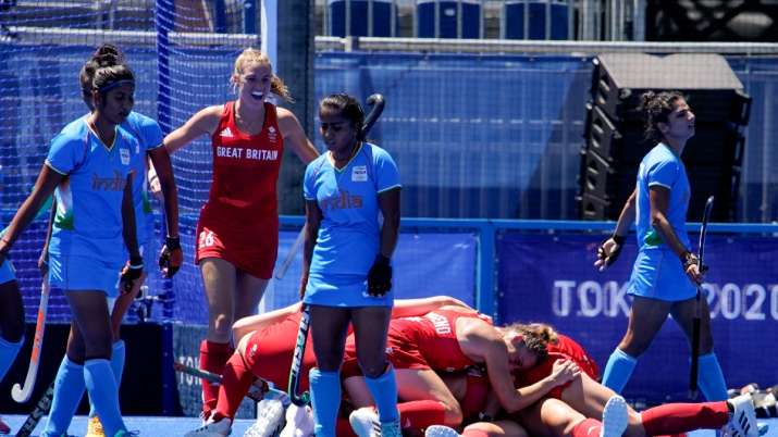 Women's Hockey: India go down fighting against Great Britain; lose 3-4 in Olympic bronze medal match