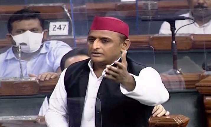 akhilesh yadav slams bjp