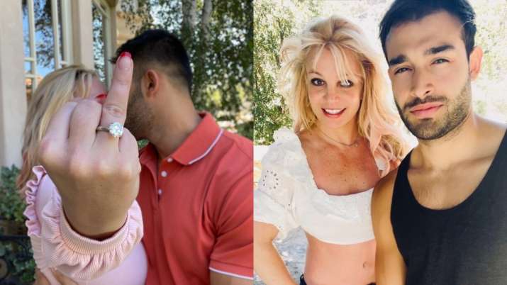 Britney engages in some loving time