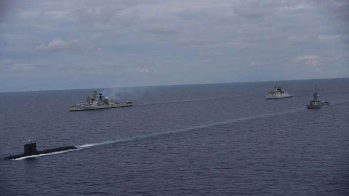 India Tv - simbex, singapore india bilateral exercise, indian navy, singapore navy, maritime bilateral exercise