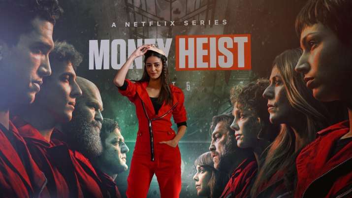 India Tv - Ananya Panday at BSE for Money Heist 5 