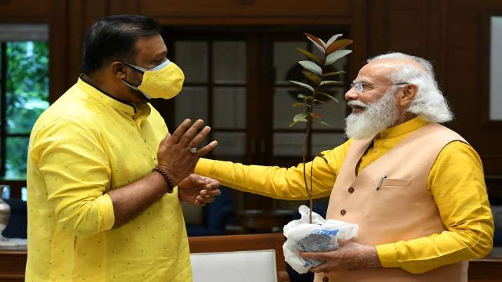 Kerala girl's guava sapling to grow in PM Modi's courtyard