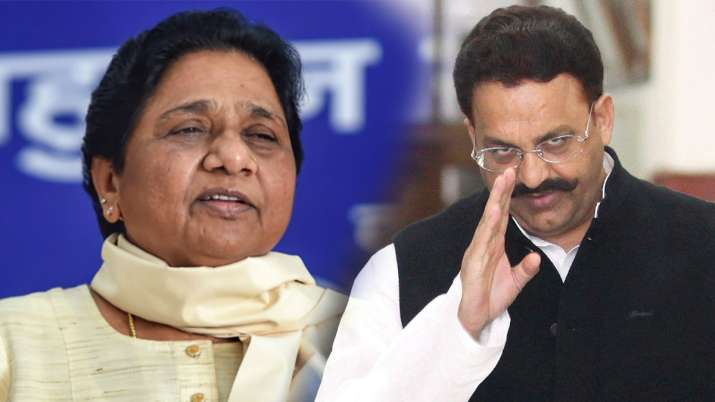 mayawati, mukhtar ansari