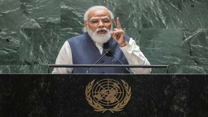 PM Modi takes a swipe at Pakistan at UNGA: 'Those using