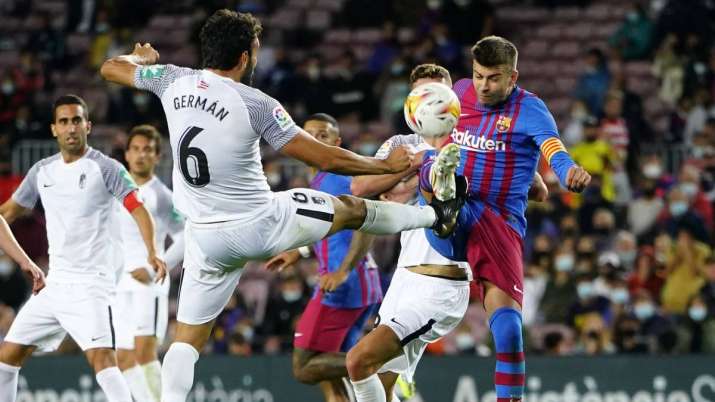 La Liga Barcelona Held By Winless Granada At Camp Nou Football News India Tv