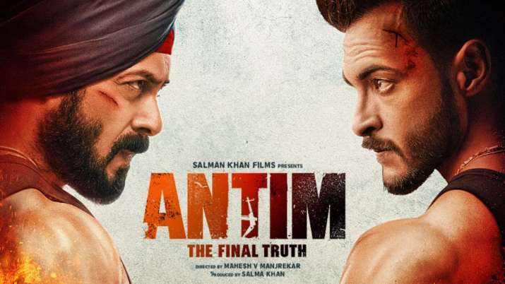 Antim: Salman Khan, Aayush Sharma's daunting rivalry in FIRST poster leaves  fans intrigued | Celebrities News – India TV