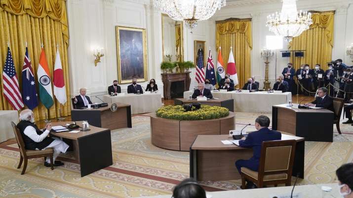 pm modi in us, Quad summit, PM Modi Joe Biden meeting, what is Quad, China reaction