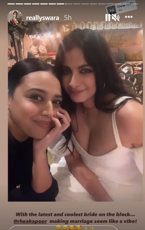 India Tv - Swara Bhasker paries with Sonam, Rhea Kapoor