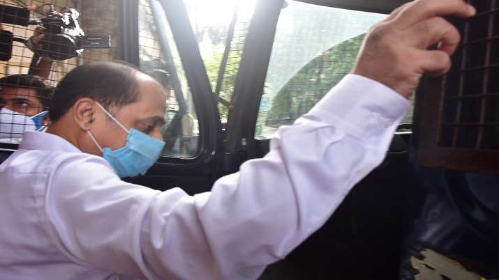 Former police officer Sachin Waze is accused in the Antilia