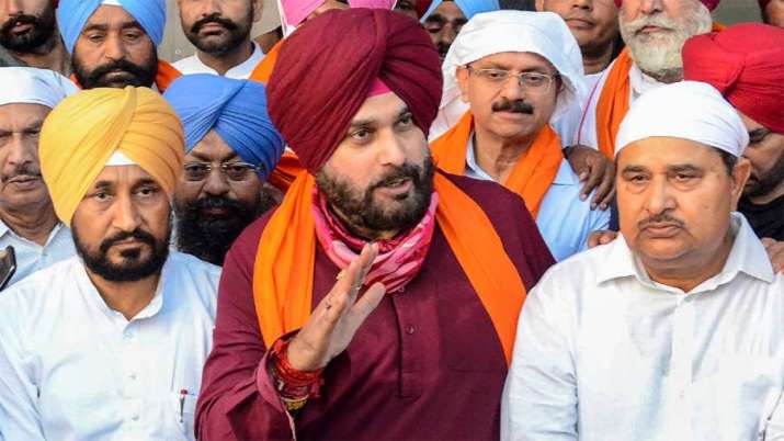 navjot singh sidhu,sidhu,captain amrinder singh,amrinder singh,amarinder singh,sidhu resigns,captain