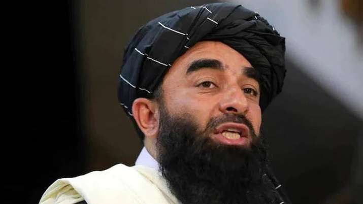 Taliban spokesperson Zabihullah Mujahid