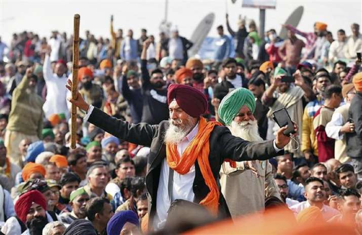 farmers protest