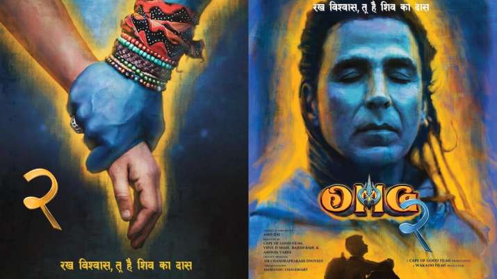 Akshay Kumar as Lord Shiva in the poster of OMG 2