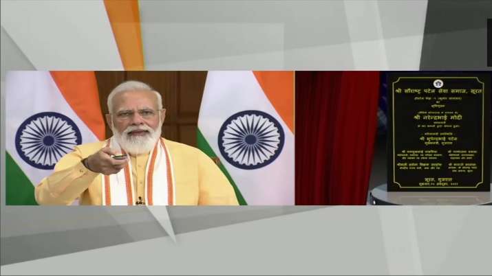 Prime Minister Narendra Modi, Bhoomi Poojan, BHoomi poojan ceremony, Surat Hostel Phase one, latest